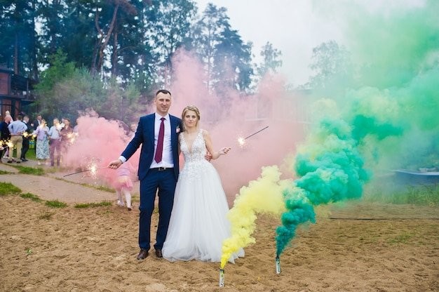 banniere mariage rainbow