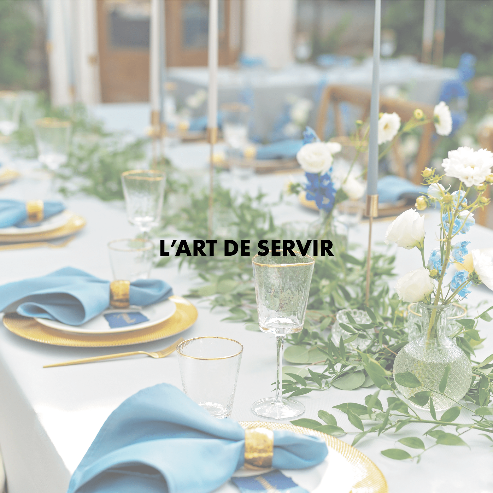 Maison du Mariage Article L'art de servir